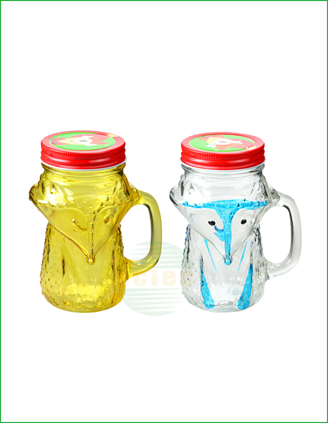 GLASS MASON JAR (06-0192)