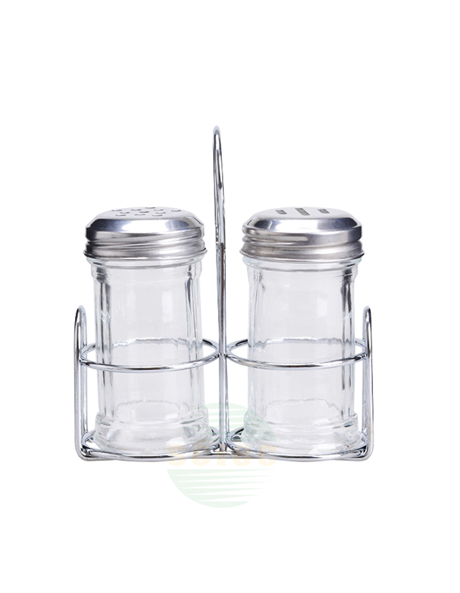 GLASS SPICE JAR (12-0005)
